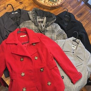 It’s a Pea-coat party! $25 each but make an offer!